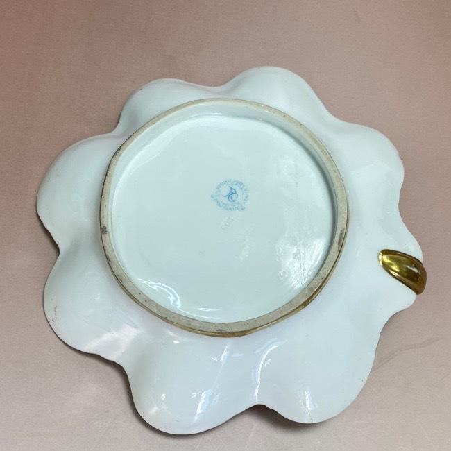 オールドノリタケ　金彩ジュエルとすみれ模様　プレート オールドノリタケ 金彩ジュエルとすみれ模様 プレート - メルカリ