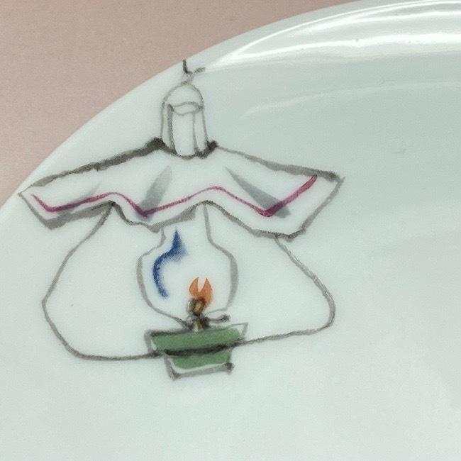 ノリタケ NORITAKE 日本陶器会社 西原比呂志デザイン 絵皿 飾り ノリタケ NORITAKE 日本陶器会社 西原比呂志デザイン 絵皿 飾り