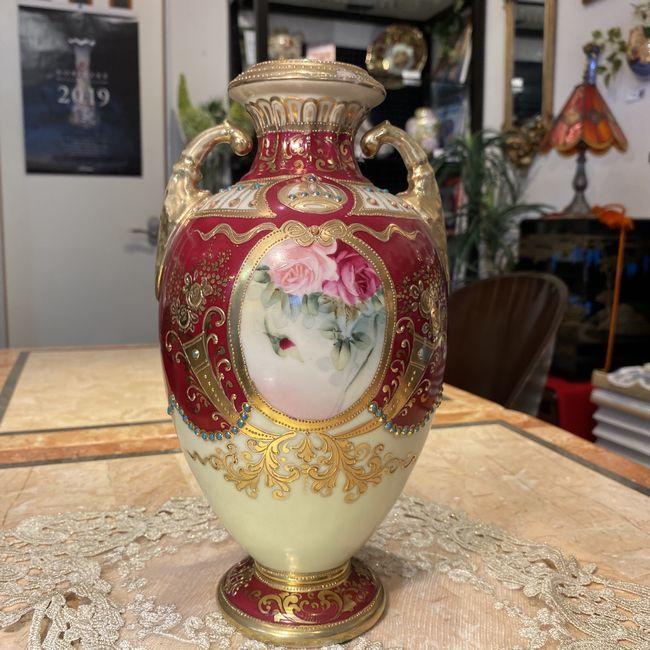 ノリタケ オールドノリタケ レカミア婦人肖像画 金彩盛上げ ジュール