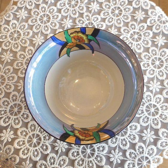 オールドノリタケ ブルーラスター彩 マヨネーズボウル シュガーボウル