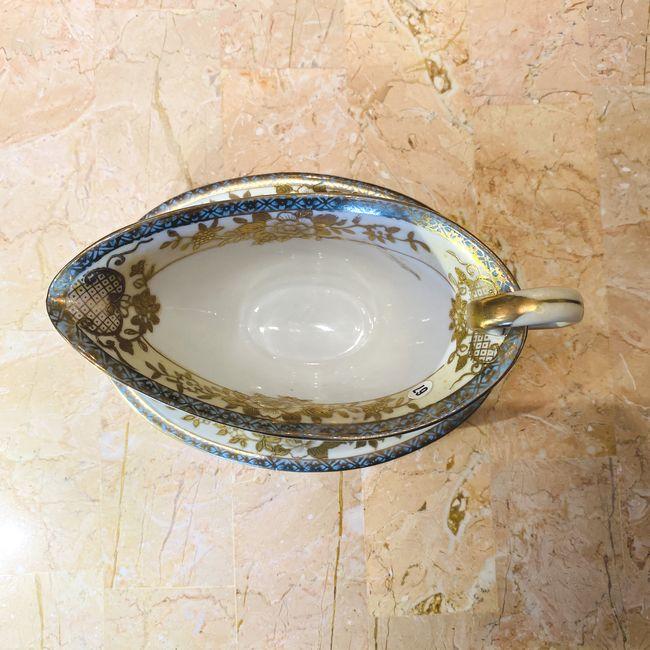 ノリタケ オールドノリタケ 花紋グレービーボード : リビングT&S