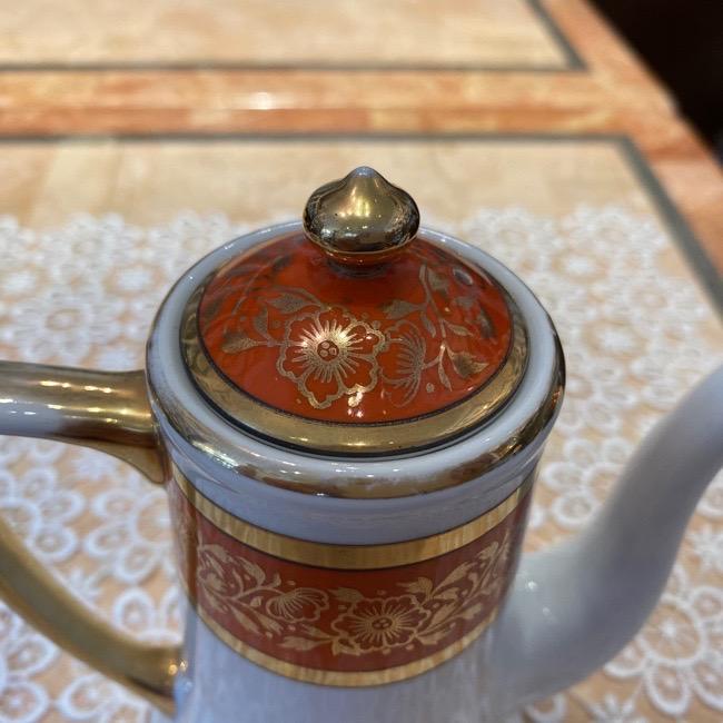 ノリタケ オールドノリタケ 東洋陶器 コクラ印 オレンジ 金彩花 ノリタケ オールドノリタケ 東洋陶器 コクラ印 オレンジ 金彩花