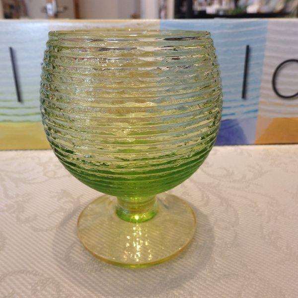 新品未使用イタリア製ivv グラス5個セットグラスグリーングラス