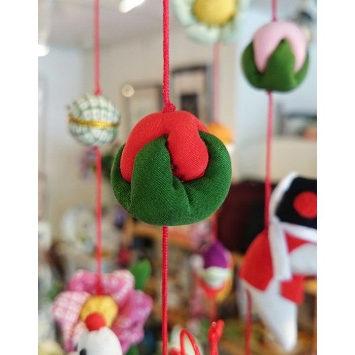 くろちく さげもん・下げ飾り 梅二重（丈85センチ）ひなまつり 雛