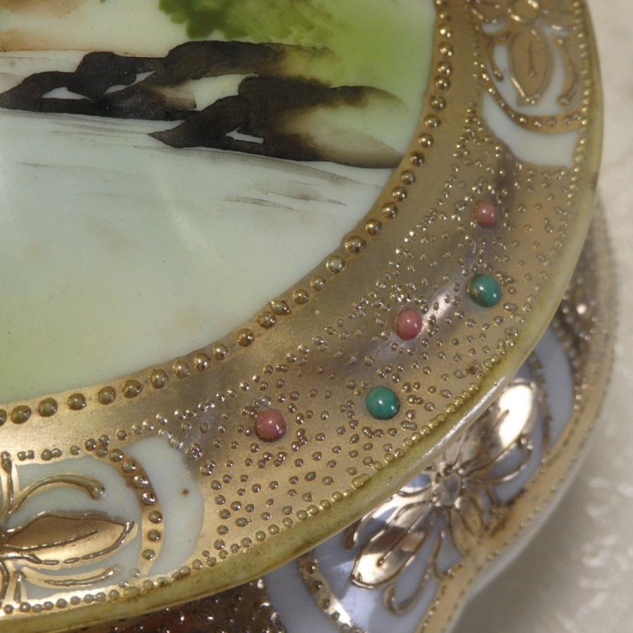 オールドノリタケ 蓋もの 金彩ジュエル湖畔図 メープルリーフ印 1891年〜1915年製造 :noritake319:リビングTS - 通販 - Yahoo!ショッピング オールドノリタケ 蓋もの 金彩ジュエル湖畔図 メープルリーフ印 1891年〜1915年製造 :noritake319:リビングTS - 通販 - Yahoo!ショッピング