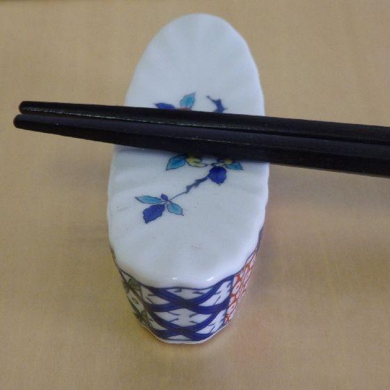 箸置き 賞美堂 有田焼 其泉 懐古伊万里 箸置揃 5個セット 化粧箱入り