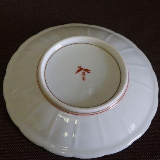 有田焼 賞美堂 マイセン写し 色絵 草花文 ケーキ皿五枚揃 得トクセール