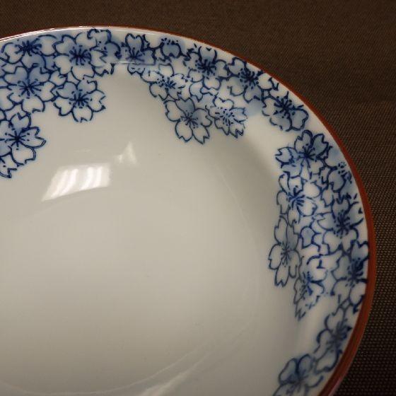 有田焼 賞美堂 其泉 鍋取鉢 とり皿 Cacomi/(かこみ) 花詰 (赤)(青) 得