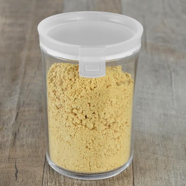 保存容器 アクリルキャニスター 円筒型 380ml （ プラスチック製