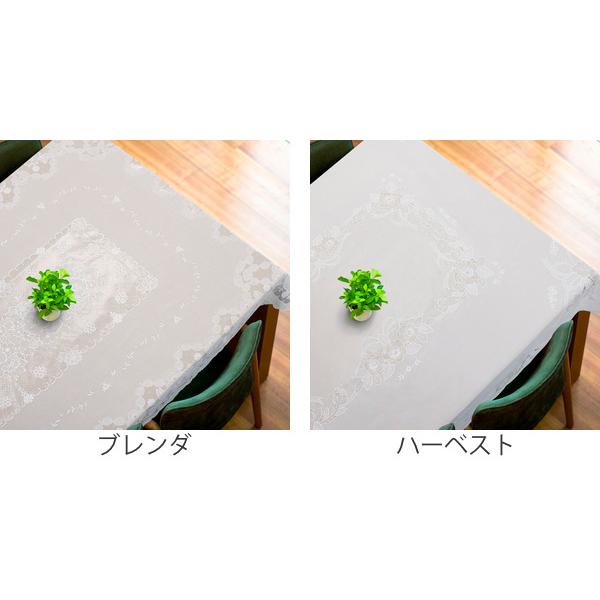 テーブルクロス 120×150cm ボンド 撥水 樹脂製 （ テーブル掛け ビニール 塩ビ テーブル 机 食卓 クロス 120cm 150cm ）｜livingut｜04