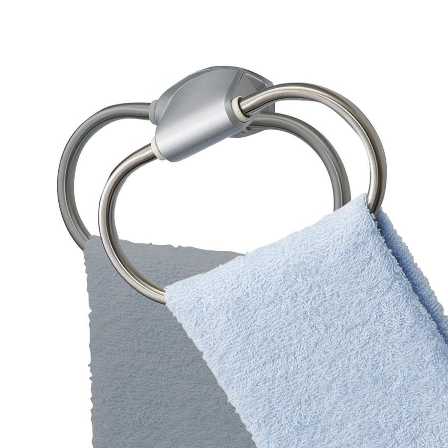 LEC（レック） タオルリング ウルトラマグネット （ タオル掛け 首振り