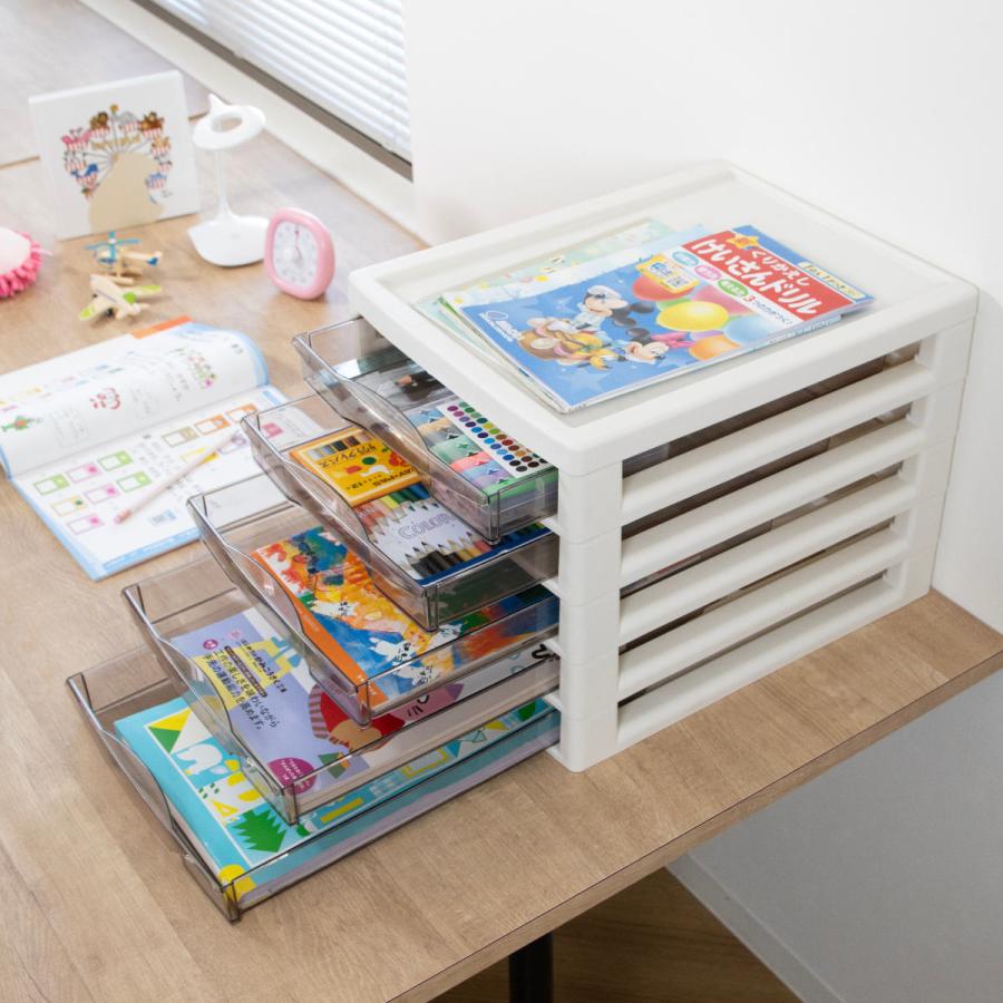 JEJアステージ レターケース B4対応 浅型 5段 2個セット アプロス 幅