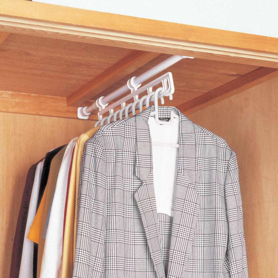 平安伸銅工業 押入れ収納 スパイクハンガー ハンガーラック 突っ張り 2