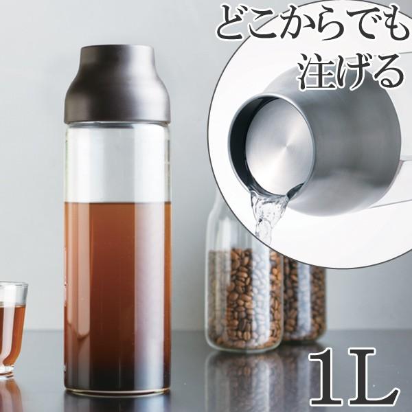 キントー KINTO 冷水筒 ピッチャー 耐熱 1L ガラス CAPSULE カプセル