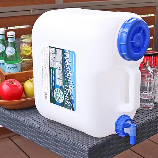 岩谷マテリアル ウォータータンク Nタイプ 20L コック付き （ 水