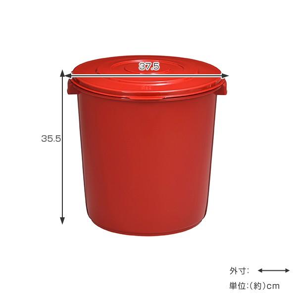 味噌樽 25L 25型 プラスチック製 （ みそ樽 ミソ樽 味噌容器 ）｜livingut｜02