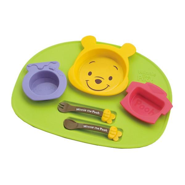 【計34点！】くまのプーさん 食器セット プレート フォーク カップ＆ソーサー Disney（ディズニー） ランチプレート ベビー食器 セット くまのプー