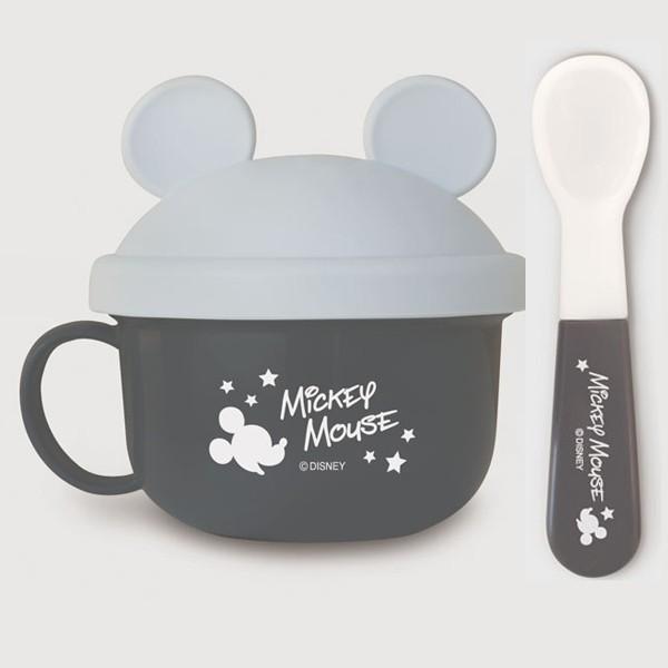 在庫限り 入荷なし 離乳食容器 保存容器 離乳食 スプーン付き ミッキーマウス ベビー フードカップ キャラクター 日本製 電子レンジ対応 容器 リビングート Paypayモール店 通販 Paypayモール