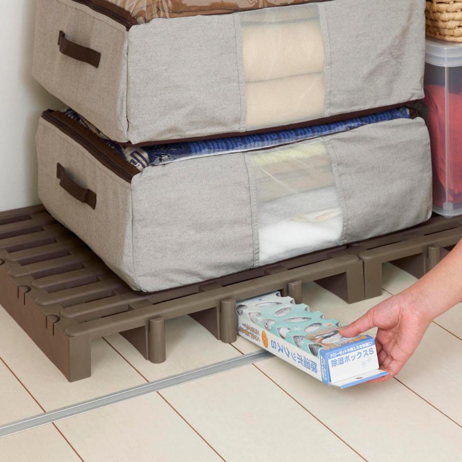 ジョイントパレット 16枚 ダブル ベルカ 日本製 すのこ プラスチック ベルカ Belca すのこベッド ダブル ジョイントパレット 12枚入り