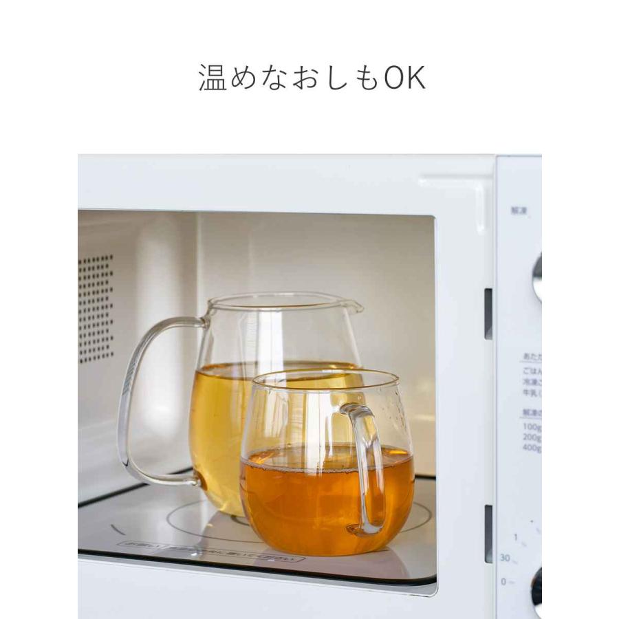 キントー ティーポット 680ml L UNITEA ユニティプラスチック （ KINTO 紅茶ポット 急須 ガラスポット ポット ガラス 食洗機対応 茶こし付 ）｜livingut｜13