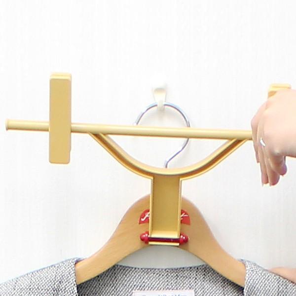 木製ハンガー ハンガーキャット WOODシリーズ 25クリップ