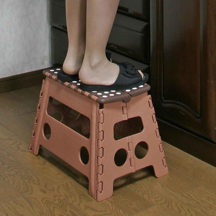 踏み台 セノビー 高さ32cm 天板幅37cm 幅ひろ君 ブラウン 踏み台 セノビー 高さ32cm 天板幅37cm 幅ひろ君 ブラウン