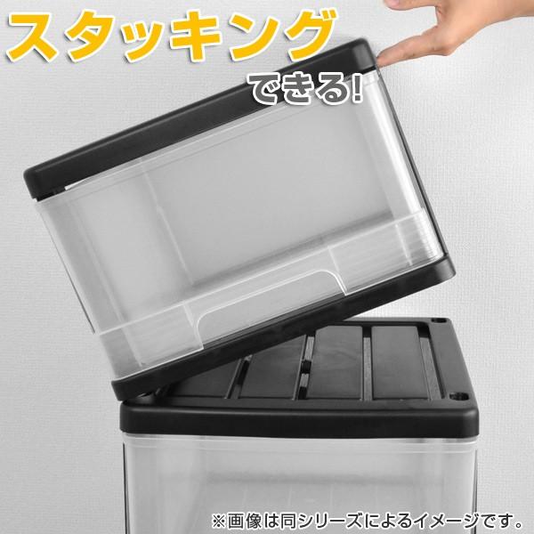 収納ケース 深型 3段 引き出し カラフルカラー キャスター付き