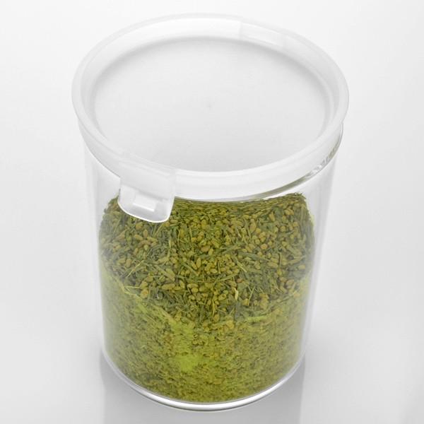 保存容器 アクリルキャニスター 円筒型 1300ml （ プラスチック製