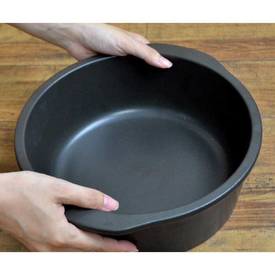 CANASA 土鍋　両手鍋　新品未使用品 411168-3.jpg