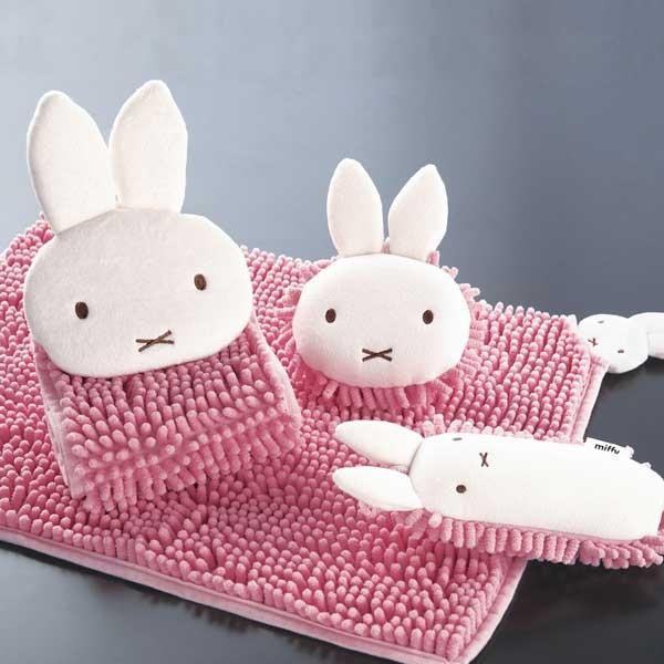 □在庫限り・入荷なし□ タオル ミッフィー ドライモップ ピンク