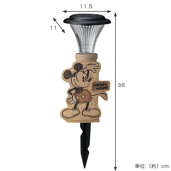 Disney ガーデンオーナメント ソーラーライト ミッキーマウス 小 Disney ガーデンオーナメント ソーラーライト ミッキーマウス 小