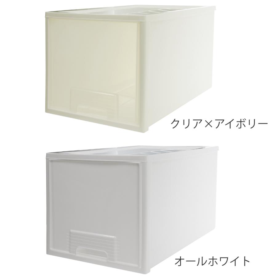 平和工業 収納ケース クローゼット 深型 ファインテナー 幅36×奥行60