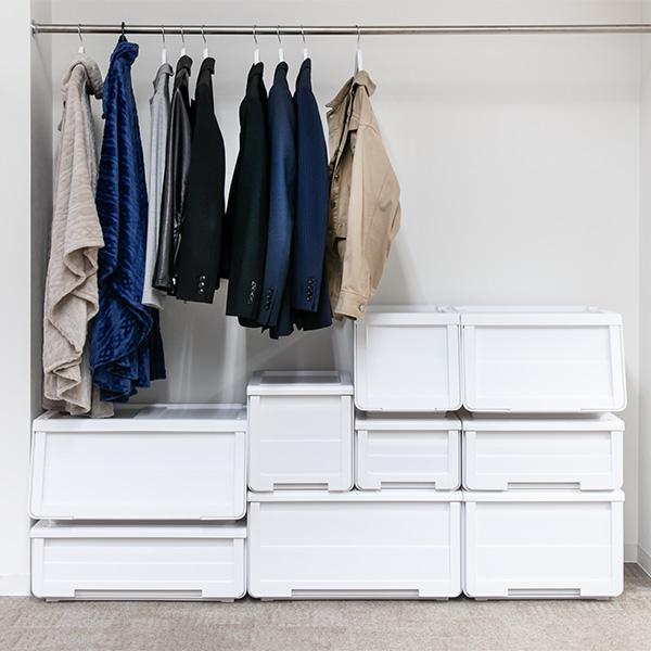 天馬 収納ケース カバゾコ 幅30×奥行40×高さ22cm プラスチック