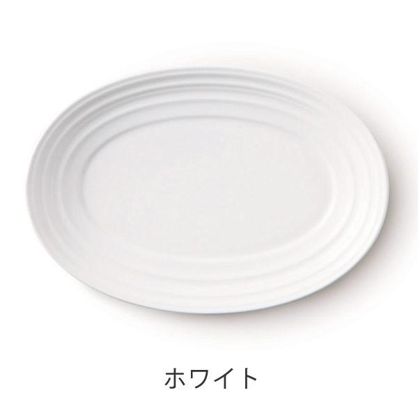 オーバルプレート 22cm 洋食器 SWIRL スワール 3枚セット ホワイト