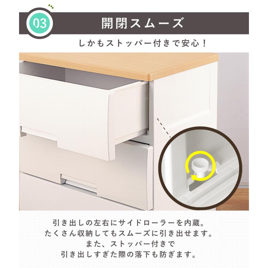 Fits チェスト フィッツプラス 3段 幅65×奥行41×高さ66cm F6503