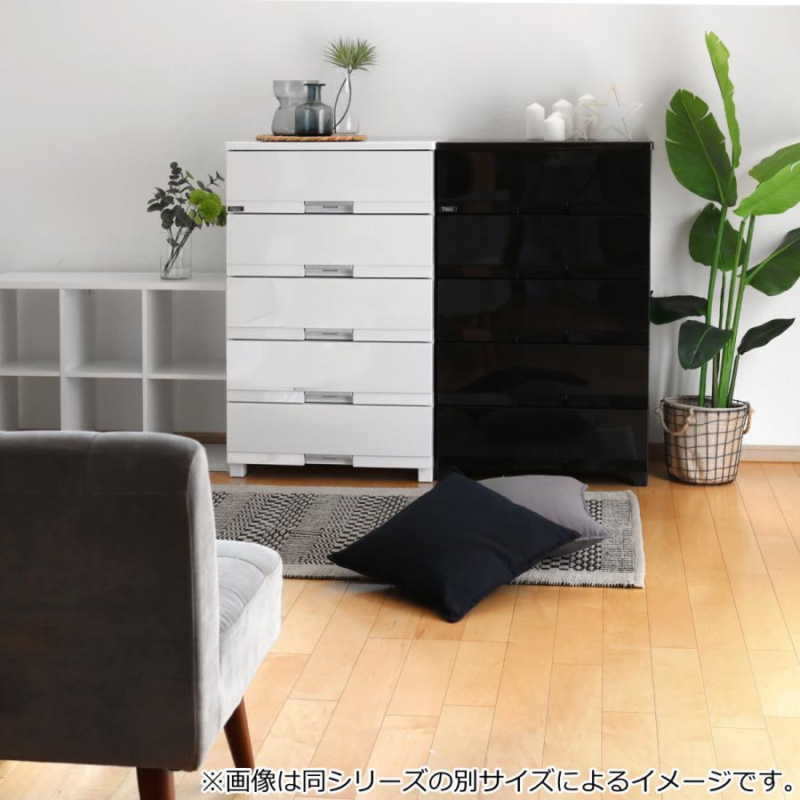 チェスト フィッツプラス プレミアム 4段 幅65×奥行41×高さ85cm FP6504 （ Fits プラスチック 引き出し サイドチェスト タンス ）｜livingut｜19