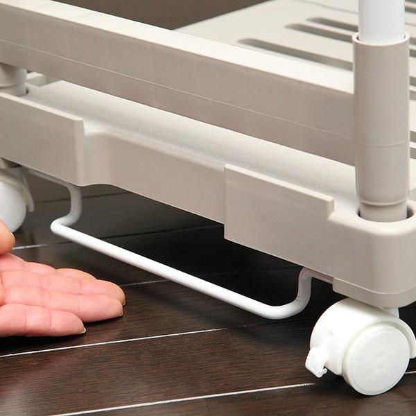 押入れ収納キャリー 幅54 76 奥行37 高さ11cm 押入れ キャリー 台車 キャスター付き 押入れ収納 収納 平台車 すのこ 伸縮タイプ リビングート ヤフー店 通販 Yahoo ショッピング