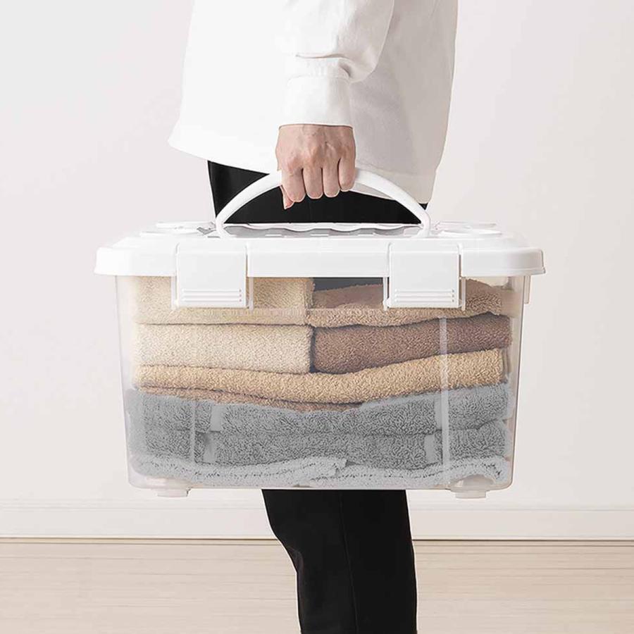 天馬 収納ボックス 幅42×奥行31×高さ25cm フタ付き 持ち手付き 天馬 収納ボックス 幅42×奥行31×高さ25cm フタ付き 持ち手付き