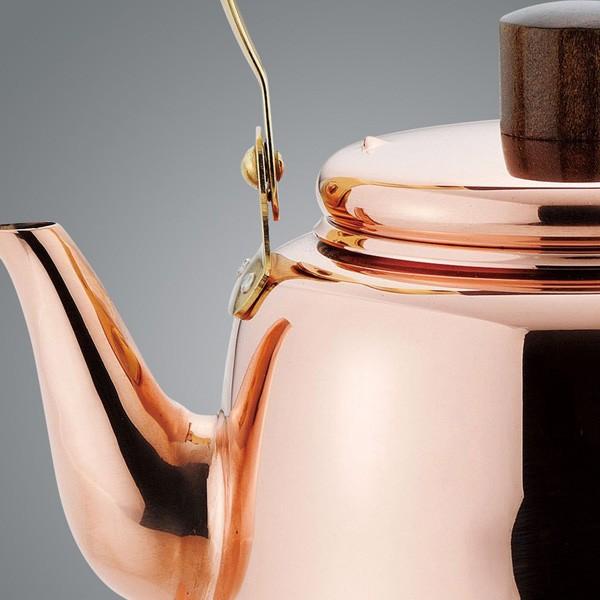 □在庫限り・入荷なし□ ヤカン 燕三 純銅ベル型ケトル 2L ガス火専用