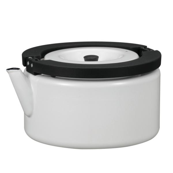 CB JAPAN フラットケトル 2.3L IH対応 copan ホーロー製 茶漉し