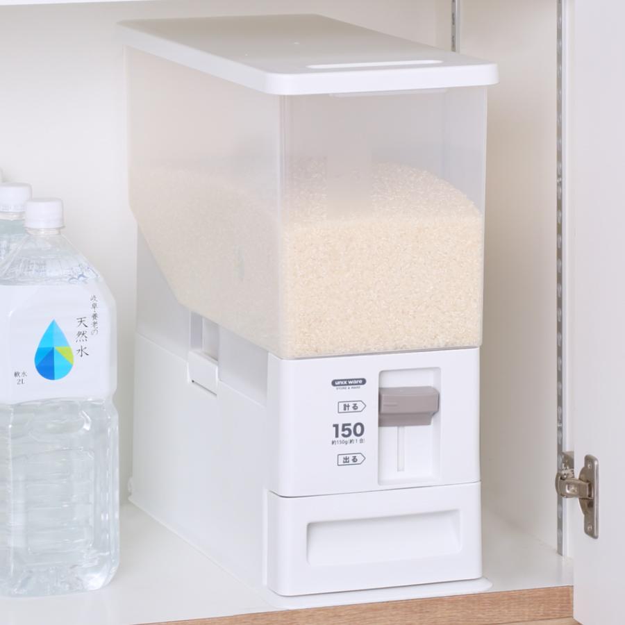 アスベル（ASVEL） 米びつ 計量米びつ 10kg用 12kg （ 1合計量 10kg