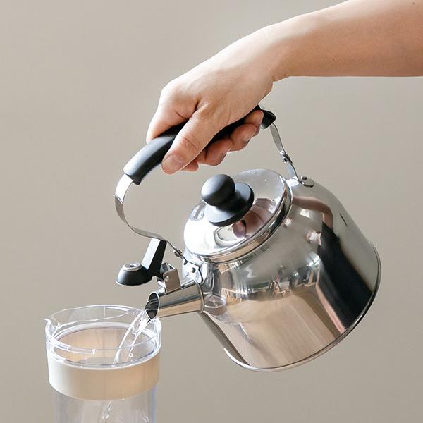 パール金属 ヤカン 笛吹きケトル 1.9L 広口タイプ デイトナ