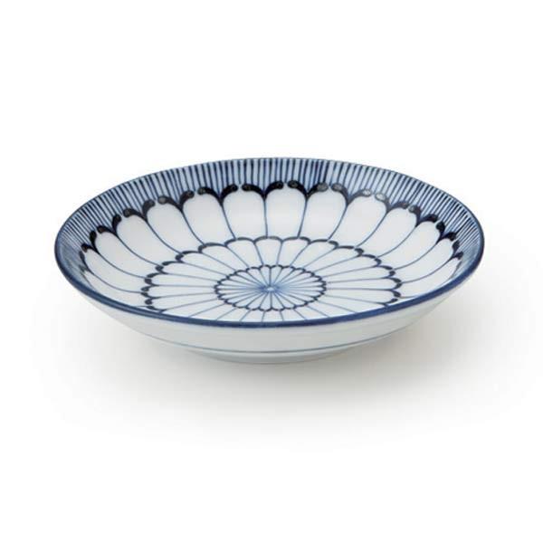 プレート 12cm 美濃焼 洋食器 大輪菊 5枚セット （ 食器 磁器 器 お皿