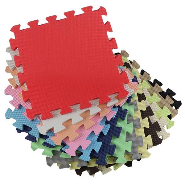 カラージョイントマット 96枚セット 厚さ1.4cm （ マット フロア