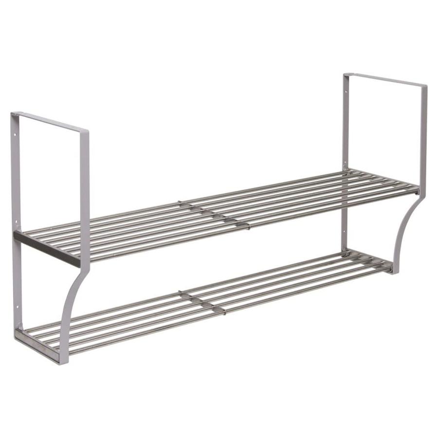 吊戸棚下収納 吊り戸下収納 伸縮式 ねじ止めタイプ 幅90〜120cm 2段