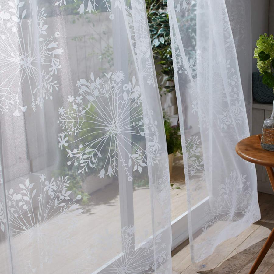 スミノエ レースカーテン KUKKA VOILE クッカボイル 100x198cm