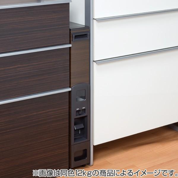 米びつ スリムライスボックス 6kg キャスター付き 無洗米対応 木目
