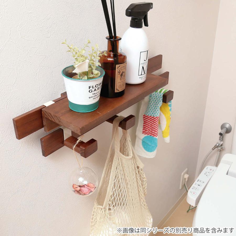 OSMAC（インテリア） 壁掛け すのこ 幅66×奥行3×高さ13cm 壁に