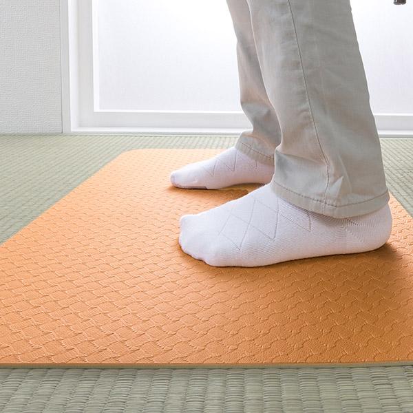 滑りにくい 立ち上がりマット 45×60cm （ 滑り止め 福祉 介護
