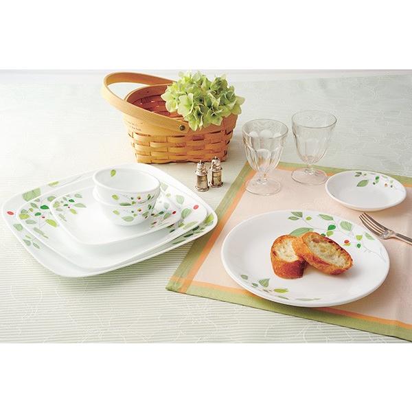 パール金属 ボウル 16cm コレール CORELLE 白 食器 皿 グリーン